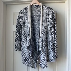 Open front sweater